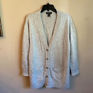 Club Monaco Gray Cardigan XL